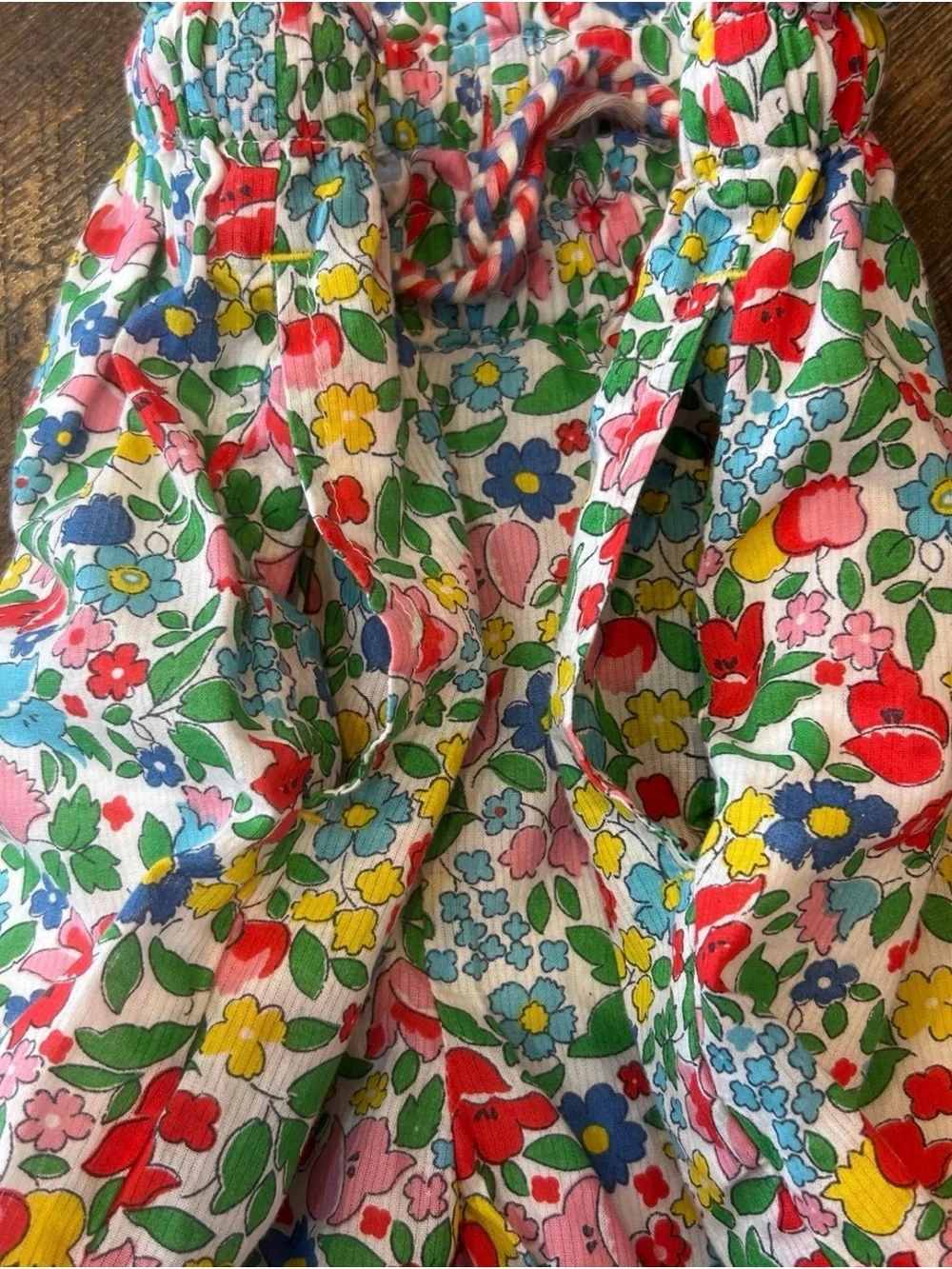 Mini Boden Floral Capri Pants & Art Class Shirt 8Y